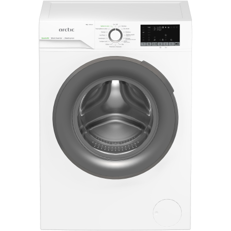 ELECTROCASNICE - Masina de spalat rufe Arctic APLM2WFSU210411W, 10 Kg, 1400 RPM, 15 Programe, Motor Silent Inverter, ExtraSteam, Prewash, Fast+, Extra Rinse, Drum Clean+Steam, Child Lock, Anticrease, Digital Display, 