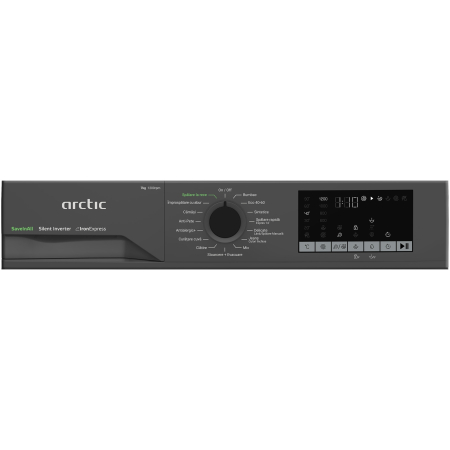Masina de spalat rufe Arctic APLM2WFSU27211S, 7 Kg, 1200 RPM, Clasa A, Motor Silent Inverter, Steam, Child Lock, Add-In, Antracit [5]