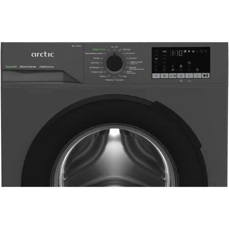Masina de spalat rufe Arctic APLM2WFSU27211S, 7 Kg, 1200 RPM, Clasa A, Motor Silent Inverter, Steam, Child Lock, Add-In, Antracit [3]