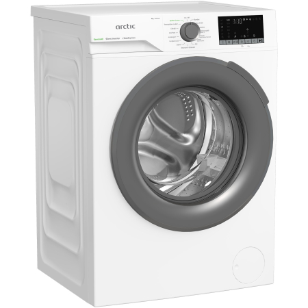 Masina de spalat rufe Arctic APLM2WFSU28411W, 8 Kg, 1400 RPM, Motor Silent Inverter, Drum Clean+Steam, Child Lock, Anticrease, Digital Display, Add-In, Clasa A, Alb [1]