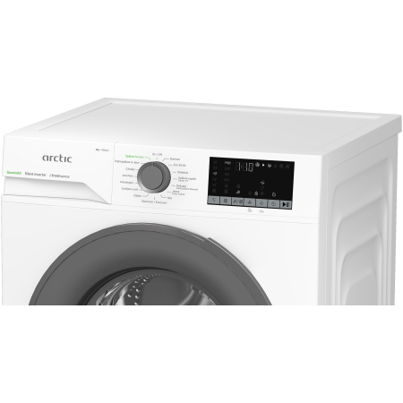 Masina de spalat rufe Arctic APLM2WFSU28411W, 8 Kg, 1400 RPM, Motor Silent Inverter, Drum Clean+Steam, Child Lock, Anticrease, Digital Display, Add-In, Clasa A, Alb [6]