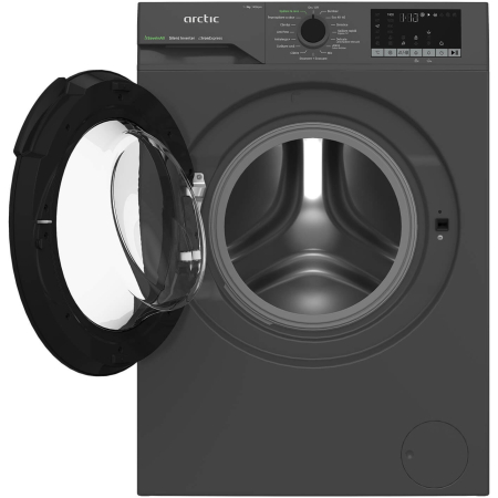 Masina de spalat rufe Arctic APLM2WFSU29412A, 9 Kg, 1400 RPM,Clasa A, Motor Silent Inverter, ExtraSteam, IronExpress, Fast/Intensive, Steam, Child Lock, Add-In, Antracit [2]