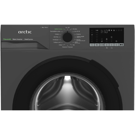 Masina de spalat rufe Arctic APLM2WFSU29412A, 9 Kg, 1400 RPM,Clasa A, Motor Silent Inverter, ExtraSteam, IronExpress, Fast/Intensive, Steam, Child Lock, Add-In, Antracit [3]