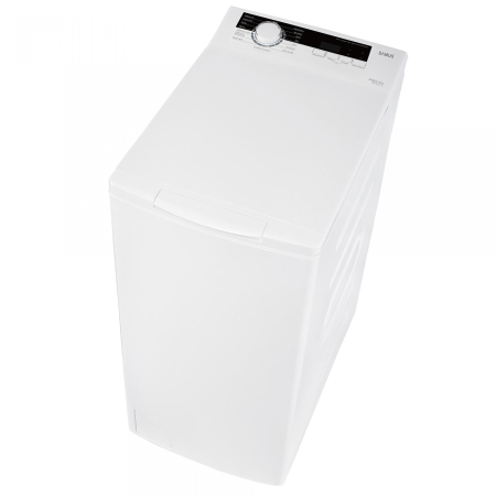 Masini de spalat rufe - Masina de spalat rufe cu incarcare verticala Samus WTSGD-70123, 7 kg, 15 programe, 15 programe, 1200 rotatii, Clasa energetica C, Programe speciale Sterilizare, Mix, Blocare acces copii, Alb