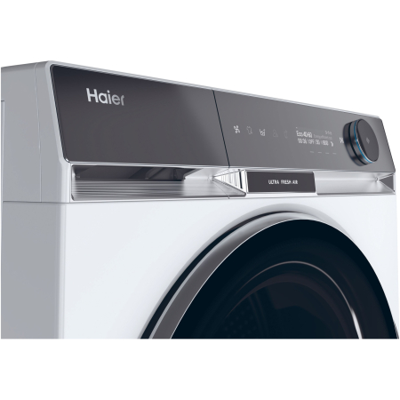 Masina de spalat rufe cu uscator Haier HWD100-B14397US, Spalare 10 kg, Uscare 6 kg, 1400 rpm, Motor Direct Motion, Clasa A, Ultra Fresh, WiFi, ABT, display LCD, Smart Dual Spray, Alb [7]