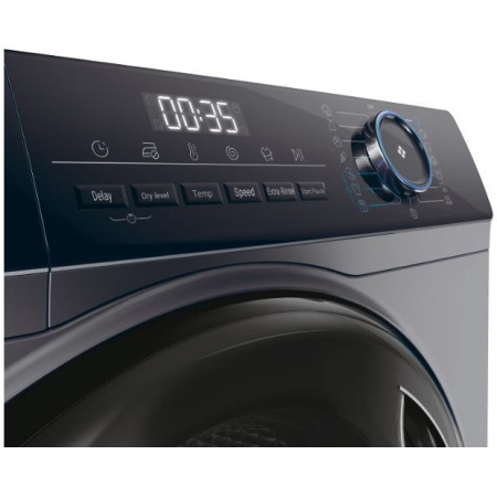 Masina de spalat rufe cu uscator Haier HWD80-B14939S8-S, motor Direct Motion, clasa A, 8/5 kg, 1400 rpm, ABT, Refresh, antracit [5]
