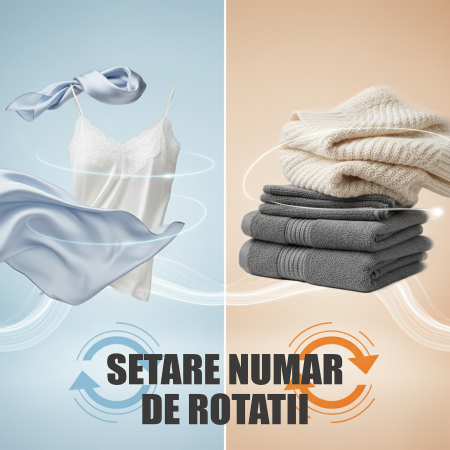 Masina de spalat rufe cu uscator Samus WSDD10612IDM, spalare 10 kg, uscare 6 kg, 1200 rpm, clasa A, 62.8 cm, motor inverter, reglare nivel uscare, incarcare cu rufe in timpul spalarii, Alb [12]