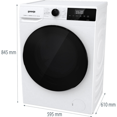 Masina de spalat rufe frontala cu uscator GORENJE WD2A964ADS, 9/6 kg, 1400rpm, Clasa A/D, alb [13]