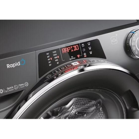 Masina de spalat rufe frontala slim CANDY RO41276DWMCRT-S, Wi-Fi, 7 kg, 1200rpm, Clasa A, antracit [5]