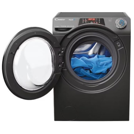 Masina de spalat rufe frontala slim CANDY RO41276DWMCRT-S, Wi-Fi, 7 kg, 1200rpm, Clasa A, antracit [9]