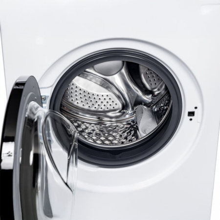 Masina de spalat rufe frontala slim Samus WSADI-7123, 7 kg, 1200 rpm, clasa A, adancime 40 cm, motor inverter, functie Abur, program Eliminare par de animale, pornire intarziata, Alb [6]