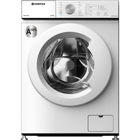 Masini de spalat rufe - Masina de Spalat Rufe Frontala Vortex VMA61002S Slim 6KG 1000RPM 16 Programe Steam Clasa A Alb