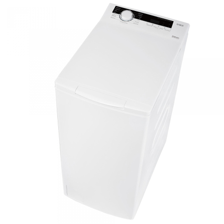 Masini de spalat rufe - Masina de spalat rufe verticala Samus WTSGDI-80133, 8 kg, 1300 rpm, Motor Inverter, 15 Programe, Clasa energetica A, latime 40 cm, Afisaj electronic, Blocare acces copii, Alb