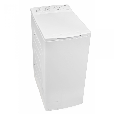 Masini de spalat rufe - Masina de spalat rufe verticala Samus WTSI-80132, 8 kg, 1300 rpm, Motor Inverter, 15 programe, latime 40 cm, Programe speciala Hygiene, Blugi, Blocare acces copii, auto-echilibrare tambur, Alba
