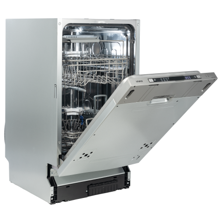 Produs lovit/indoit RESIGILAT - Mașină de spalat vase incorporabila VIVAX DWB-451072D, 45 cm, 10 seturi, 7 programe - Intensiv, ECO, Rapid, 90 min, Half Load, pornire întarziata 24h, AquaStop, Clasa E [3]
