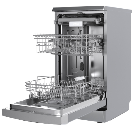 Masina de spalat vase Samus SDX410.8, 45 cm, Clasa E, 10 seturi, 8 programe, Inox/Argintiu [2]