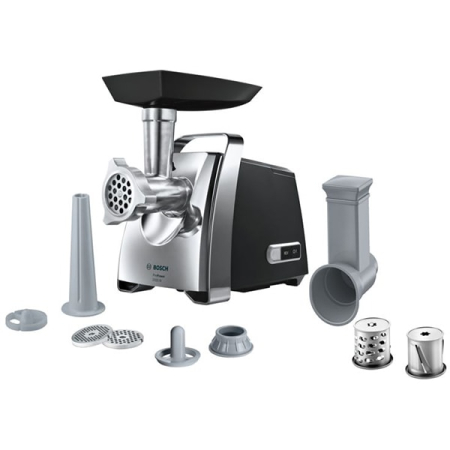 Masina de tocat carne BOSCH ProPower MFW67440, 3.5kg/min, 2000W, accesoriu carnati/feliere/razuire/kebbe, negru [0]