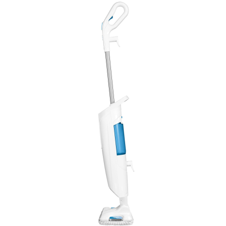Mop cu abur ROWENTA Steam Power RY6537WI, 1200W, 0.6L, filtru anticalcar, 3 setari de reglaj al aburului, Alb/Albastru [3]