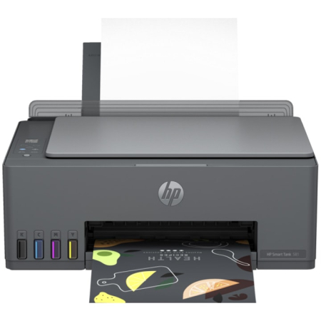Multifunctional inkjet color CISS HP Smart Tank 581 All-in-One, USB, Wireless, Apple AirPrint, A4, 6.000 de pagini alb-negru sau color [4]