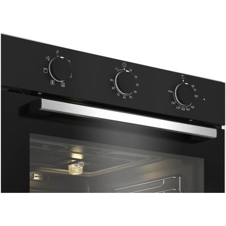Pachet Cuptor incorporabil Arctic ARSE11130BD, 71 l, Electric, 6 functii, Curatare cu abur, Grill, Timer, Clasa A + Plita incorporabila, Gaz, 4 Arzatoare, Aprindere electrica, Wok, 60 cm, Negru [5]