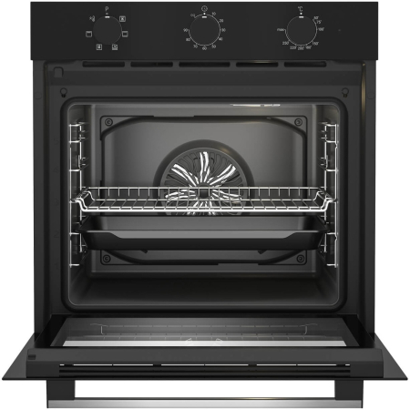 Pachet Cuptor incorporabil Arctic ARSE11130BD, 71 l, Electric, 6 functii, Curatare cu abur, Grill, Timer, Clasa A + Plita incorporabila, Gaz, 4 Arzatoare, Aprindere electrica, Wok, 60 cm, Negru [3]