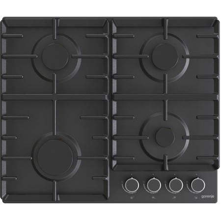 ELECTROCASNICE - Plita incorporabila GORENJE G642AB, Gaz, 4 arzatoare, negru