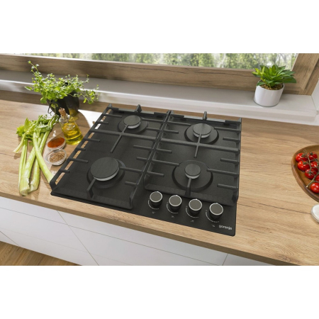 Plita incorporabila GORENJE G642AB, Gaz, 4 arzatoare, negru [7]