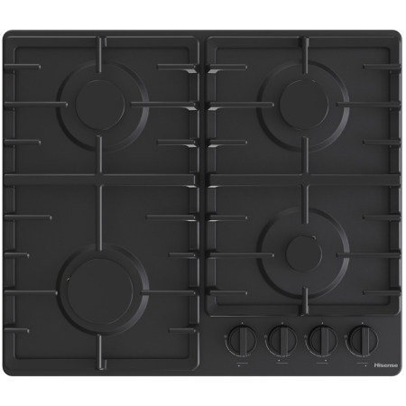 Plite incorporabile - Plita incorporabila HISENSE GM643BHF, Gaz, 4 arzatoare, negru mat