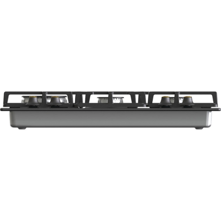 Plita incorporabila pe gaz, Gorenje GW6D42CLB, 60cm, 4 plite, 8150W, control mecanic, negru [6]