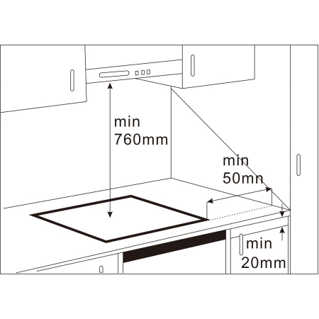 Plita vitroceramica electrica incorporabila Samus PSVE-32BMG5, 2 zone de gatit, 3000 W, control touch, 9 trepte putere, indicator caldura reziduala, blocare acces copii, timer [2]