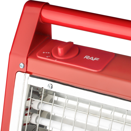 Radiator electric cu cuarț RAF R.1175, 2400W, termostat reglabil și ventilator – încălzire rapidă și funcție ventilator [3]