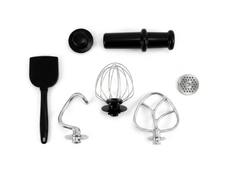 Robot de bucatarie planetar 3in1 CROMITIX® MB3-1500BK, Bol Inox 6L, Motor Cupru 1500W, 6 Trepte de Viteză + Pulse, Frământare și Mixare Profesională, Blender, Masina de tocat, Negru [6]
