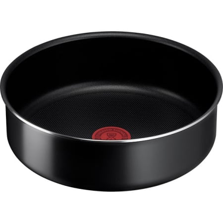 Set vase TEFAL Easy Cook & Clean L1539843, 13 piese, 16-28cm, aluminiu, negru [4]