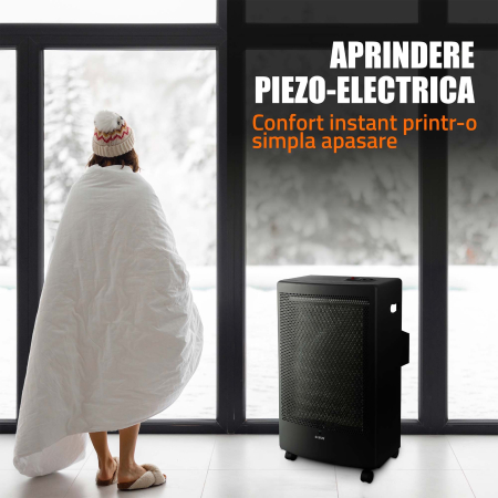 Soba Samus RS426C, 2 trepte de putere, suprafata de incalzire 11-40 mp, aprindere piezoelectrica [3]