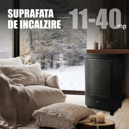 Soba Samus RS426C, 2 trepte de putere, suprafata de incalzire 11-40 mp, aprindere piezoelectrica [5]