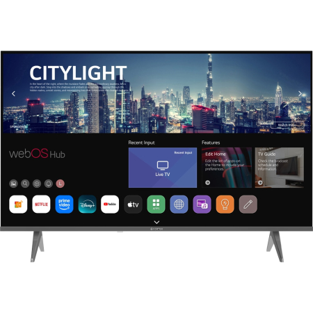 Televizoare - Televizor LED Smart VORTEX V43EVA2FWS, 108 cm, Full HD, webOS, Negru