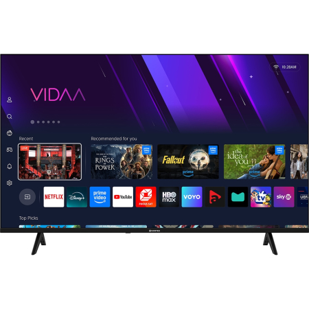 ELECTRONICE - Televizor LED Smart VORTEX V43F101VS, Full HD, 108cm, VIDAA, 3 x HDMI, YouTube, Netflix, Negru
