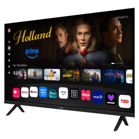 Televizor LED SmartTech 32HH01K, 80 cm, HD Ready, Smart TV Whale OS, Wi-Fi, Dolby Digital Plus, Clasa E/F, Negru [3]