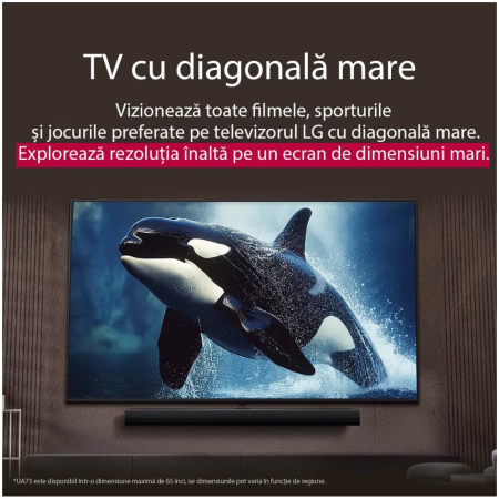 Televizor LG LED 43UA73003LA, 108 cm, Smart, 4K Ultra HD, Clasa G (Model 2025) [9]