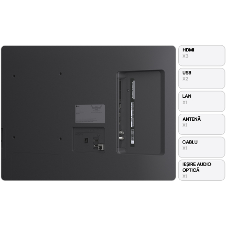 Televizor LG NanoCell 50NANO80A3B, 126 cm, Smart, 4K Ultra HD, Clasa F [15]