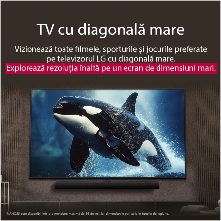 Televizor LG NanoCell 50NANO80A3B, 126 cm, Smart, 4K Ultra HD, Clasa F [11]