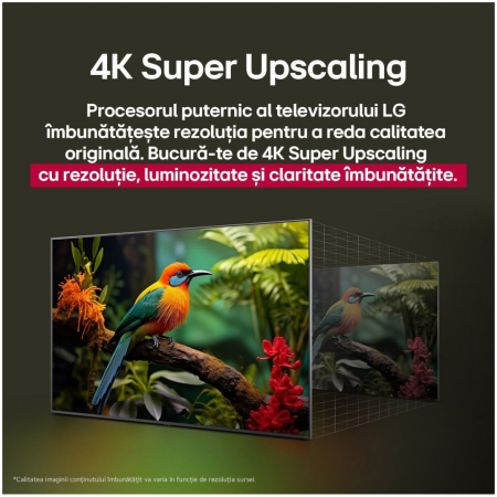 Televizor LG QNED 43QNED70A6A, 108 cm, Smart, 4K Ultra HD, Clasa G (Model 2025) [9]