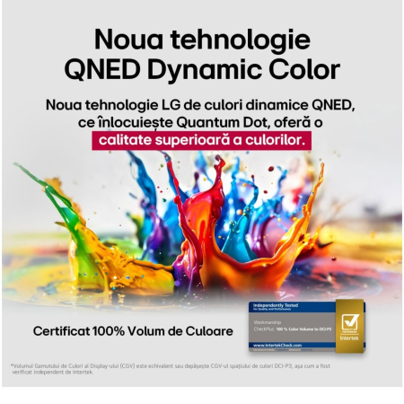 Televizor LG QNED 43QNED70A6A, 108 cm, Smart, 4K Ultra HD, Clasa G (Model 2025) [10]