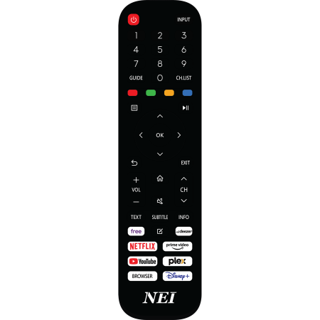 Televizor NEI 40NE5901 Smart LED 40" (100 cm), Full HD, VIDAA OS, Wi-Fi, Dolby Audio, Clasa E, Negru [7]