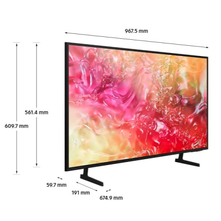 Televizor SAMSUNG LED 43DU7172, 108 cm, Smart, 4K Ultra HD, Clasa G (Model 2024) [5]