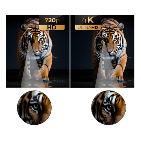 Televizor Smart SCHNEIDER Ultra HD 4K 43SC690K de 109 cm, Sistem VIDAA OS, Wi-Fi, Netflix, YouTube, Prime Video, Disney Plus, Audio Dolby, Mod Hotel, Negru, Clasa F [5]