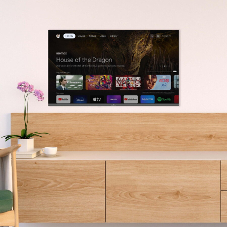 Televizor Smart Tech Google TV 40FG01V, 101 cm, Smart TV, Full HD, Wi-Fi, Bluetooth, Dolby Audio, Negru [8]