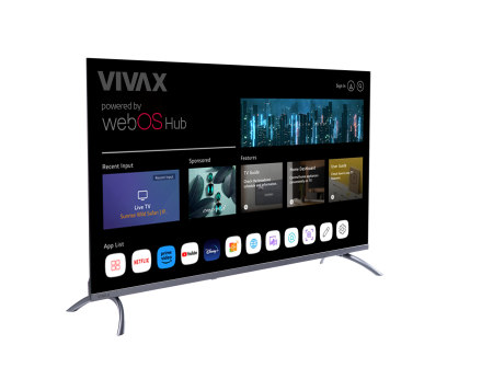 Televizor Smart VIVAX LED 43LE111WO, Diagonala 109 cm, Frameless, Smart, Full HD, WebOS, HDR10, Bluetooth, WiFi, CI+, HDMI, USB, Clasa E, Negru [8]
