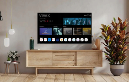 Televizor Smart VIVAX LED 43LE111WO, Diagonala 109 cm, Frameless, Smart, Full HD, WebOS, HDR10, Bluetooth, WiFi, CI+, HDMI, USB, Clasa E, Negru [5]