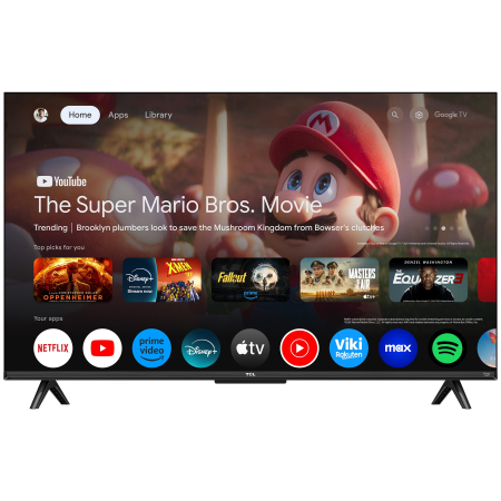 Televizor TCL QLED 43T69C, 108 cm, Smart Google TV, 4K Ultra HD, Clasa G [2]